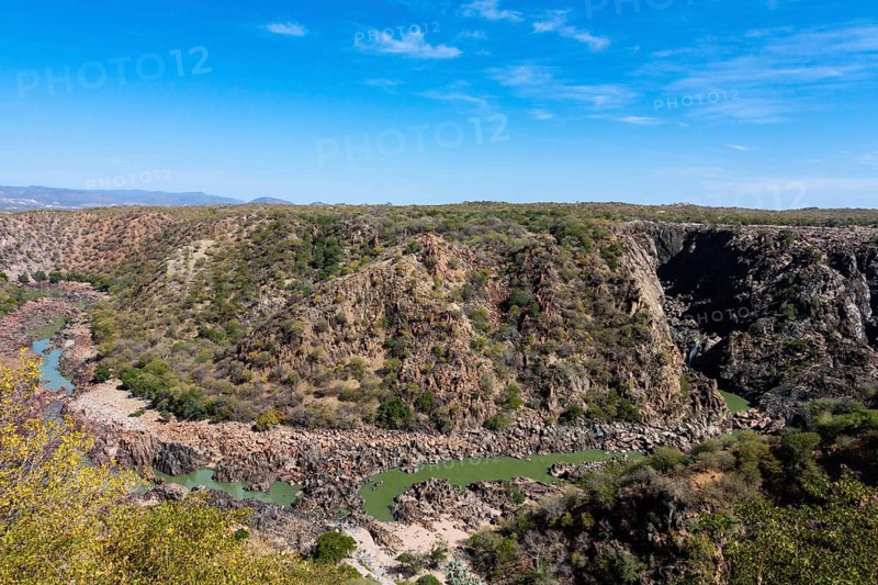 Ruacana Falls during the dry season