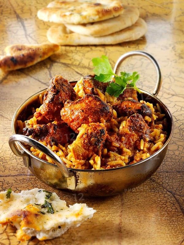 Indian Rogan Josh chicken curry