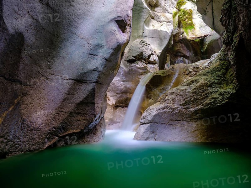 Waterfall in Taugler Strubklamm