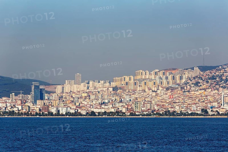 Asian part of Istanbul seen from the Marmara Sea