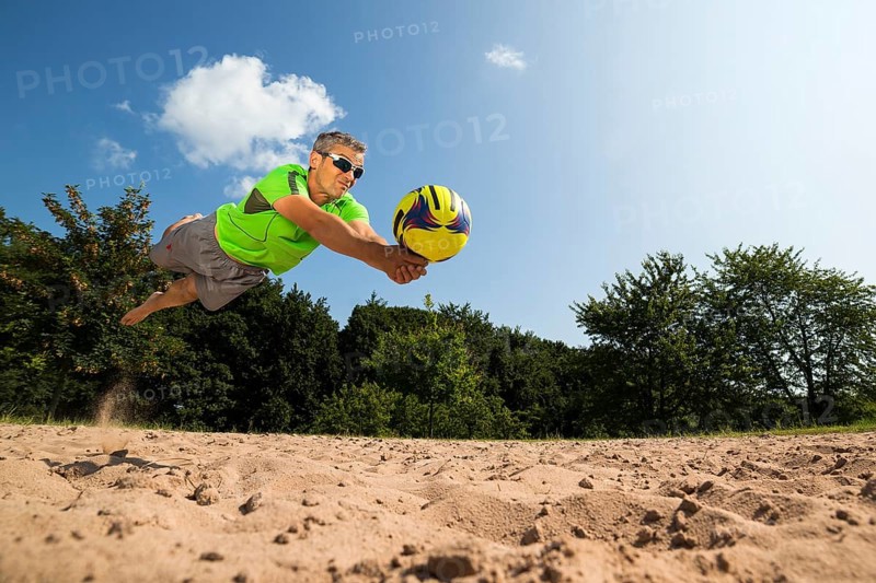 Beach volleyball player