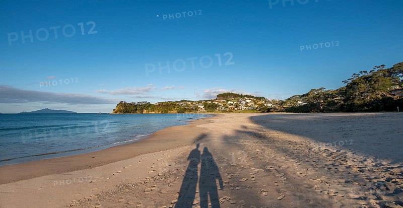 Shadow of two persons