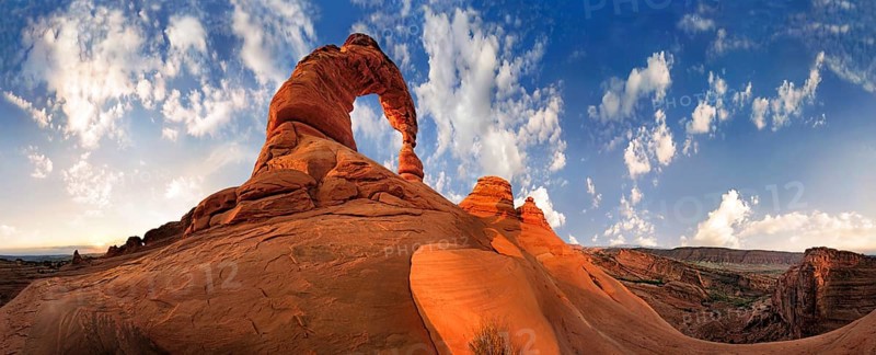 Delicate Arch natural stone arch