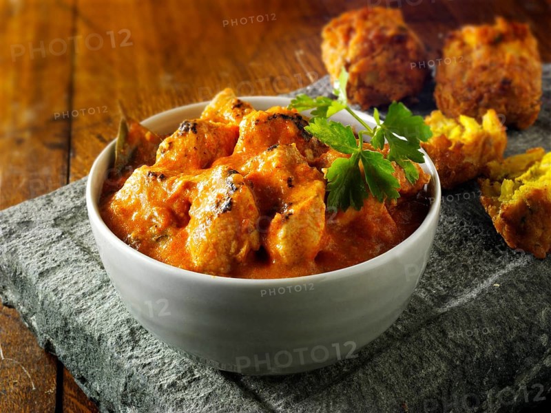 Indian butter chicken curry