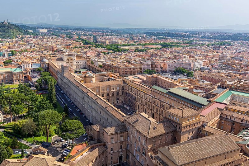 Vatican Museums from above