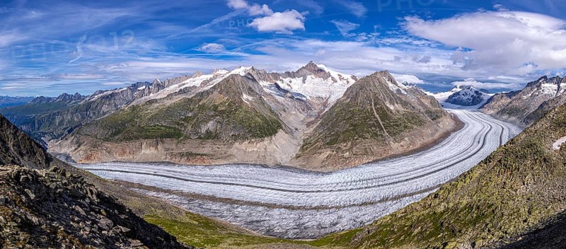 The Great Aletsch glacier