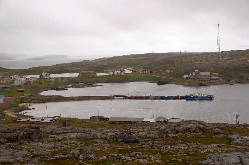 A rural locality on the Barents Sea
