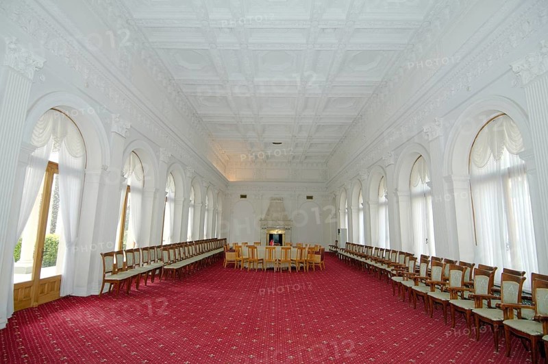 The large conference hall