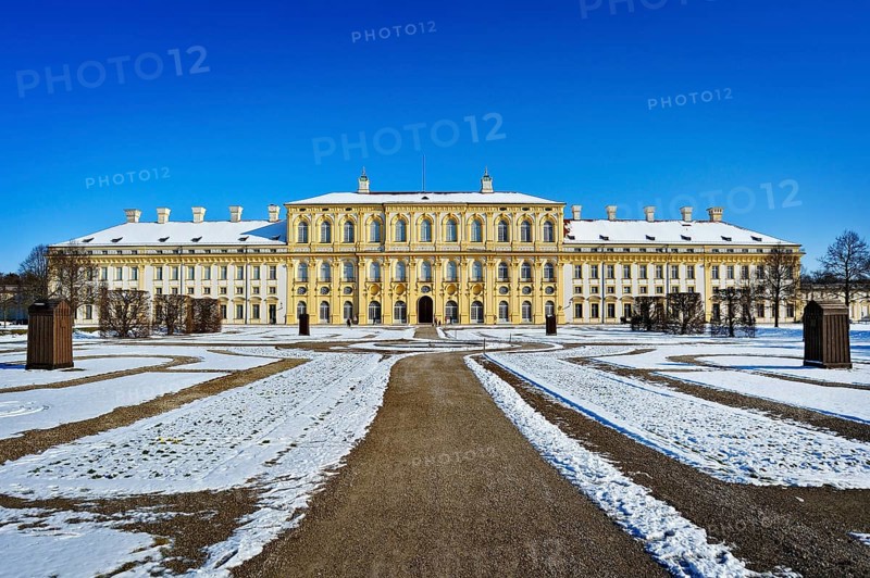 Schloss Schleissheim Palace in winter