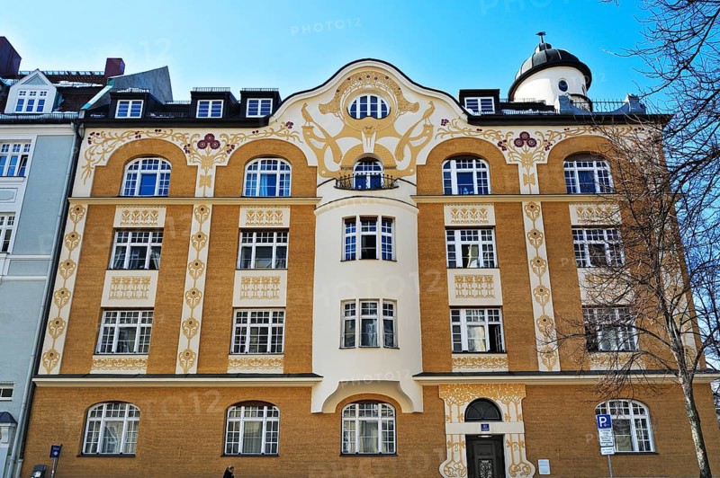 Art Nouveau facade