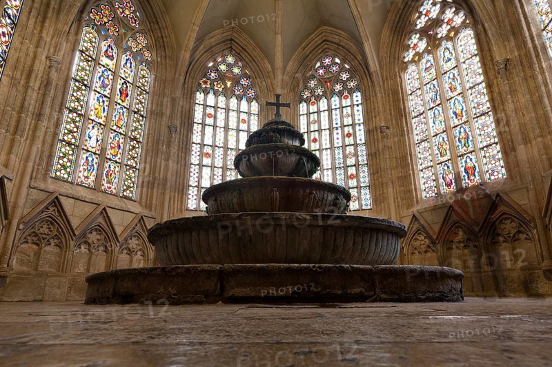 Holy Trinity Column in Heiligenkreuz Abbey