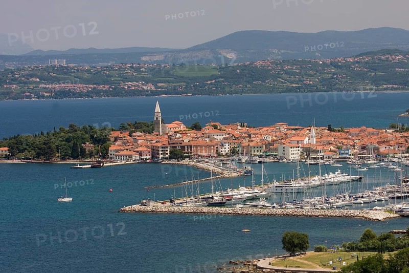 Bay and marina of Izola