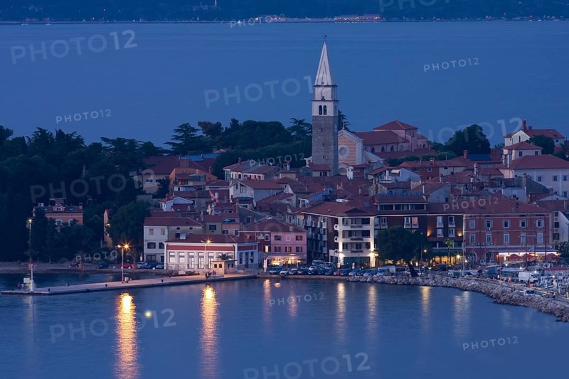 The marina in the evening