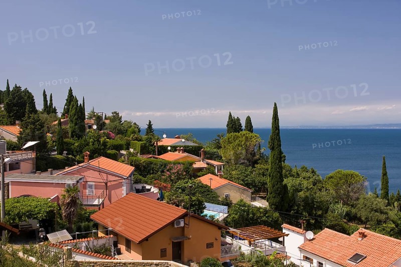 View over the town of Piran