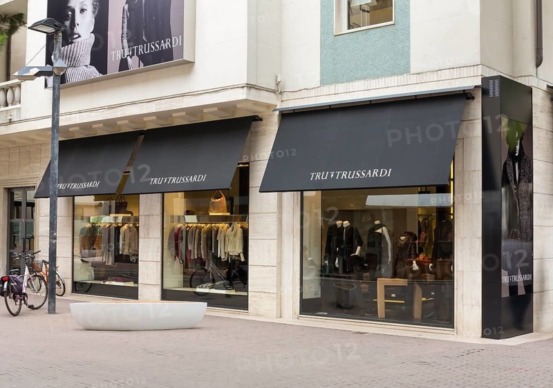 Trussardi fashion store in Riccione