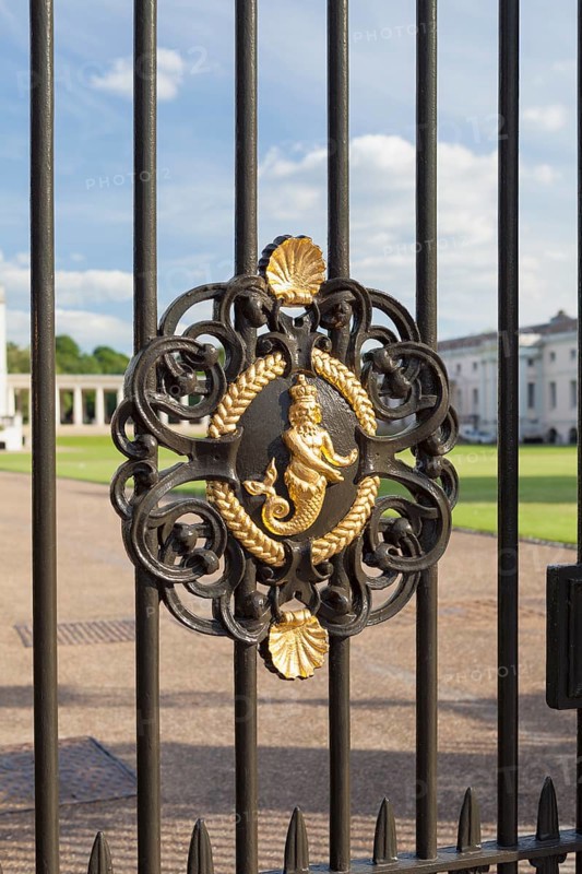 Decoration on the gate of the National Maritime Museum