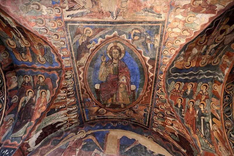 Christ Pantocrator fresco