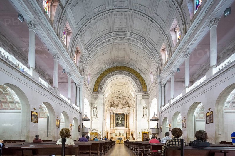Interior of the Basilica Antiga
