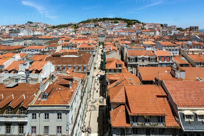 View from Santa Justa Elevator