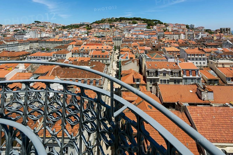 View from Santa Justa Elevator