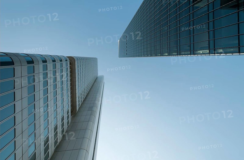 Silberturm or Silver Tower and another skyscraper
