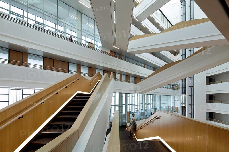 Spiegel Publishing House building on Ericusspitze