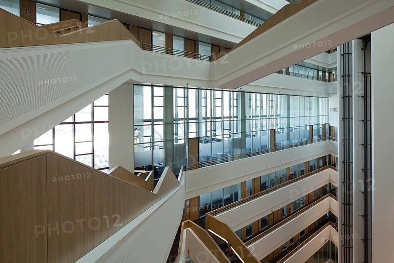 Spiegel Publishing House building on Ericusspitze