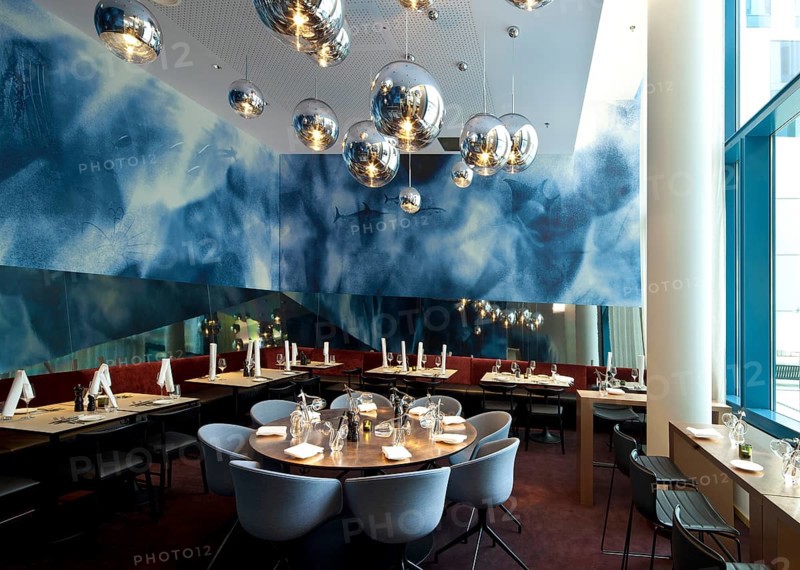 Restaurant at the Scandic Hamburg Emporio Hotel