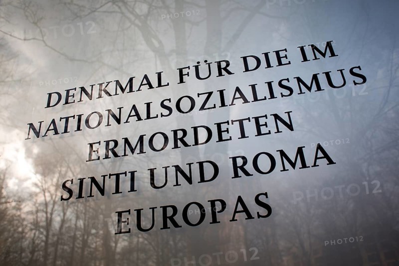 Denkmal fuer die im Nationalsozialismus ermordeten Sinti und Roma Europas'