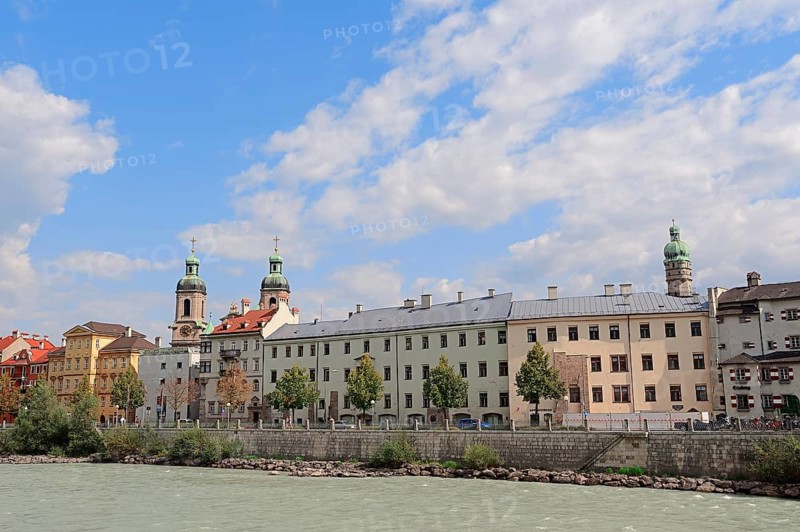 Historic town centre of Innsbruck with Innsbruck Cathedral
