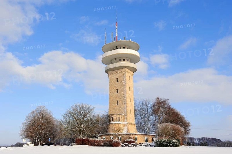Longinus Tower in winter