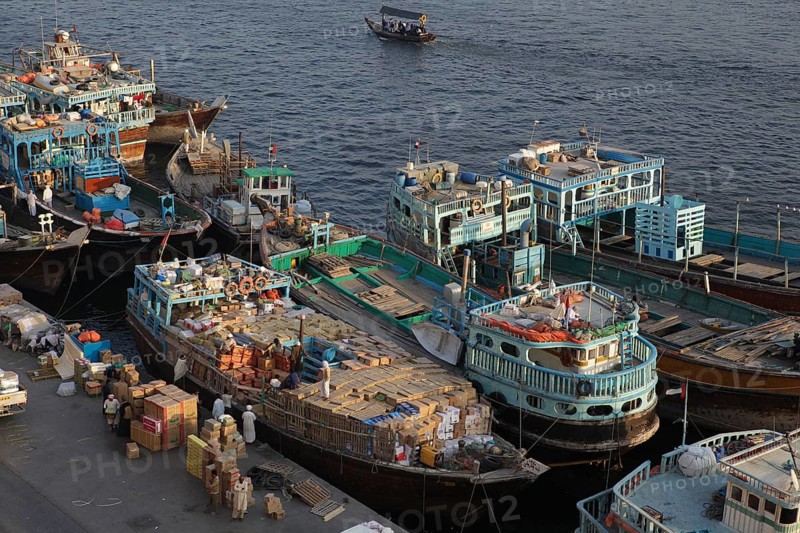 Dhows at Dubai Creek