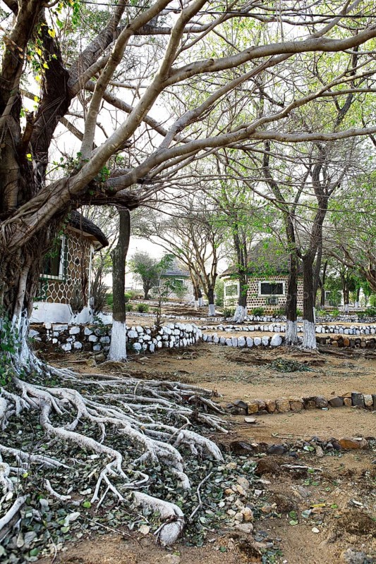Rondavels at the Campement de Rhumsiki Hotel