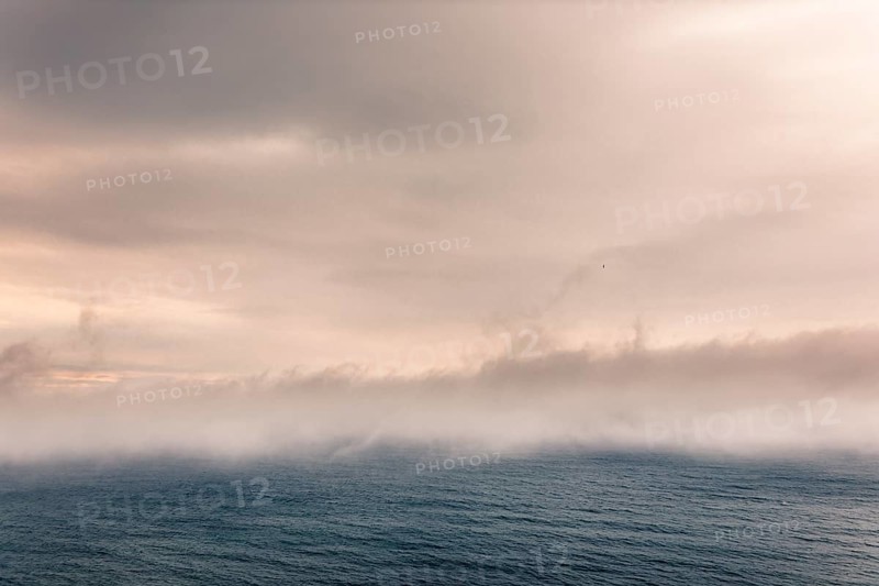 Sea fog over the Arctic Ocean