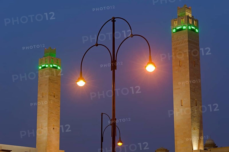 Minarets of the Sheikha Salama Mosque