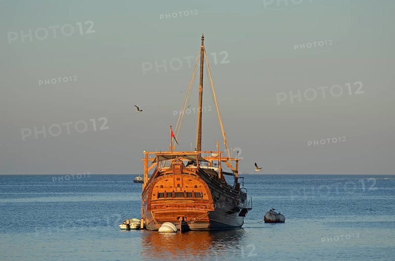 Dhow in the harbor