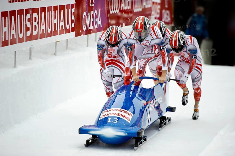 Polish 4-man bobsleigh team