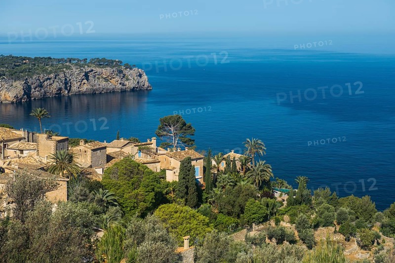 Small village on the coast