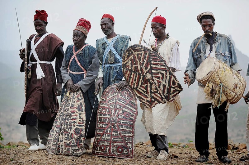 Folklore group presenting traditional music and dance