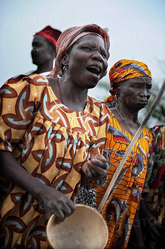 Folklore group presenting traditional music and dance
