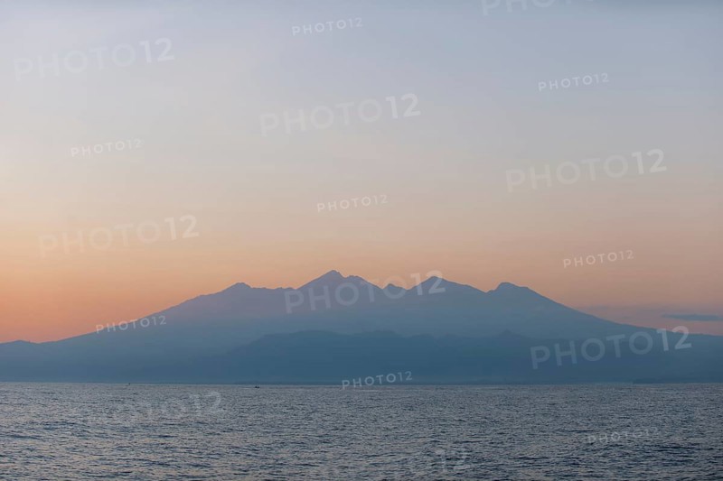 Coast and mountains of Lombok