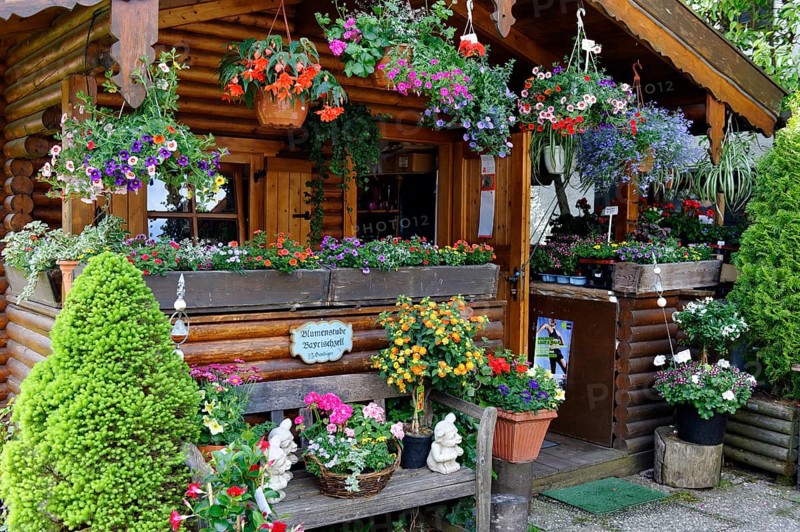 Flower barn
