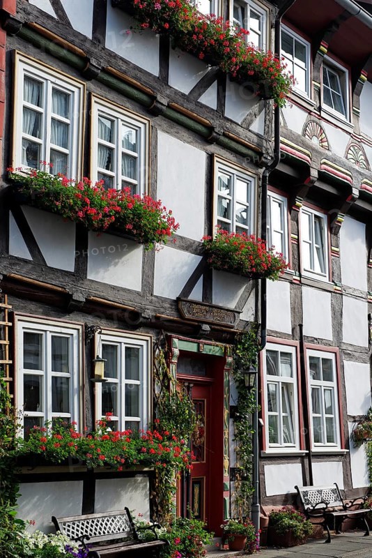 Half-timbered house