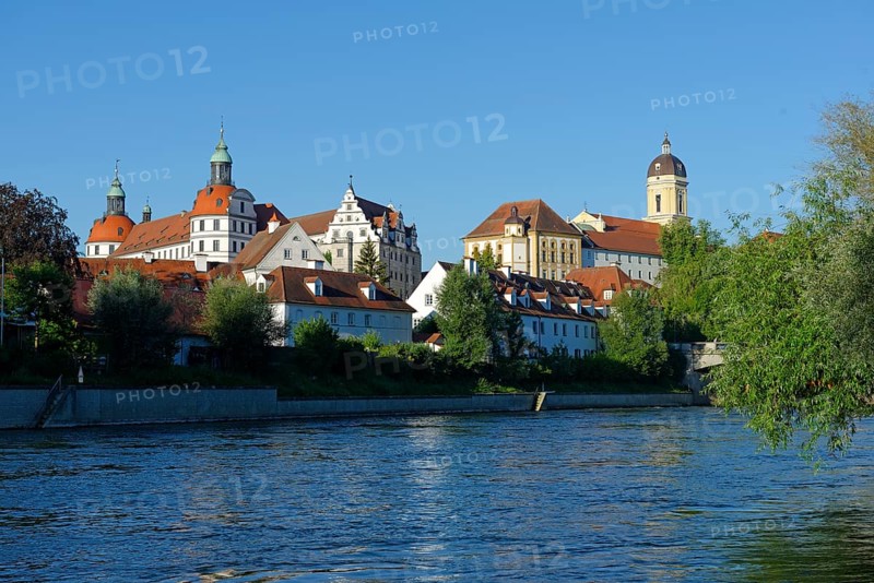 Ducal Palace and Church of the Royal Court above the Danube River