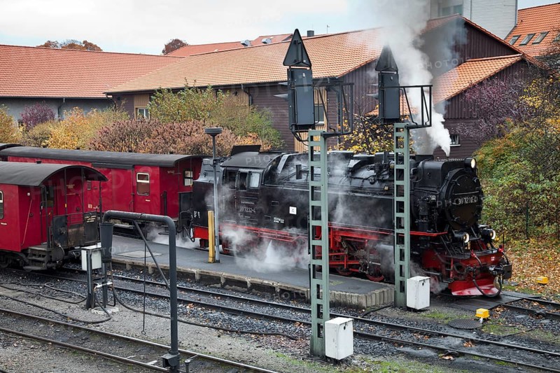 Steam locomotive of the Harz Narrow Gauge Railways