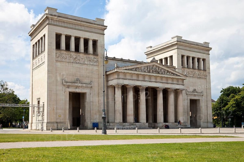 Propylaea Museum on Koenigsplatz square