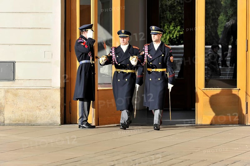 Changing of the Guard at Prague Castle