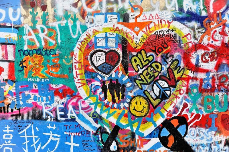 John Lennon wall