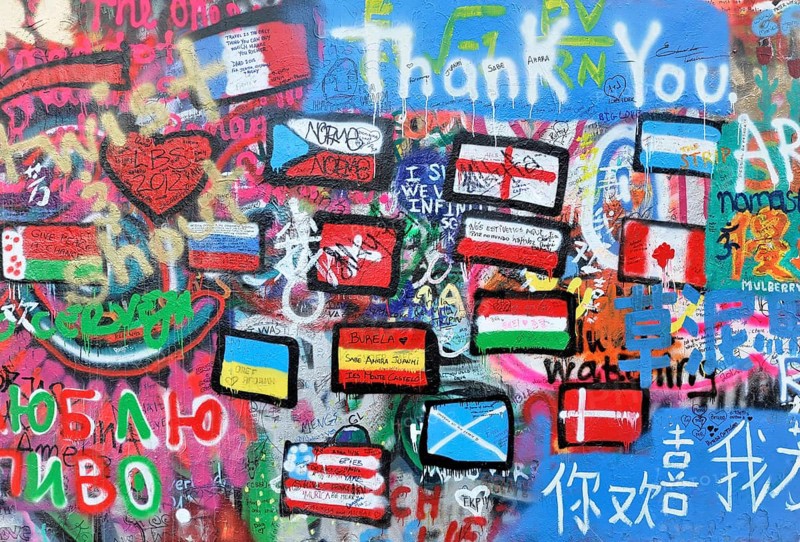 John Lennon wall