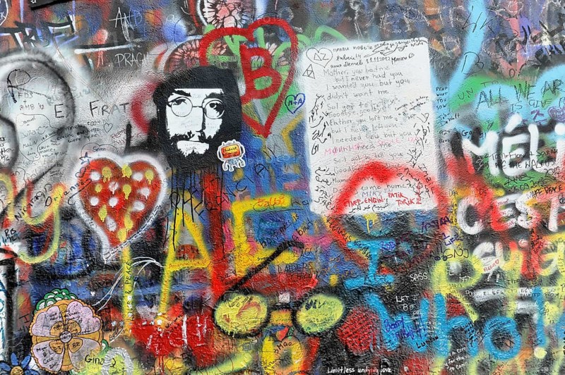 John Lennon wall